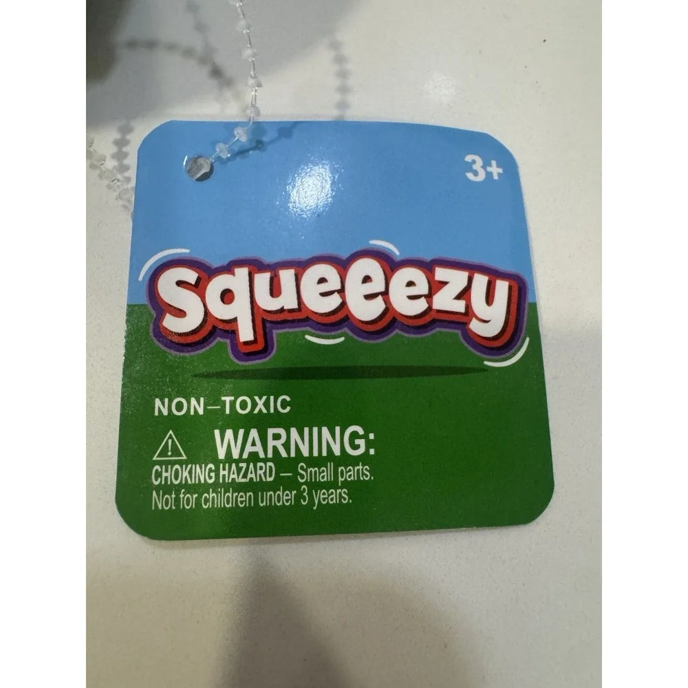 Squeeezy Jumbo Duck Tie Dye Squishy NWT Sensory Toy Stress Relief